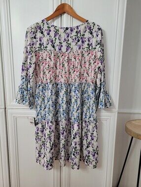 GORGEOUS GABBY SKYE DRESS SZ L NWT